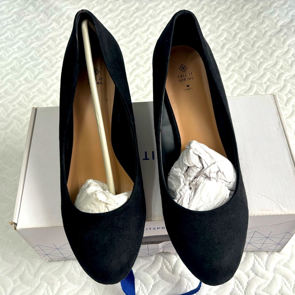 Call it Spring BLACK AUREGLIA  SIZE 8